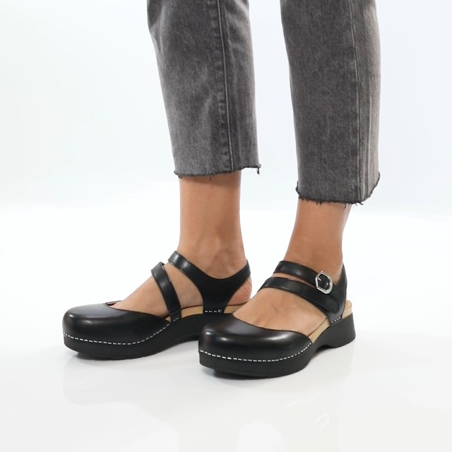 Amazon.com | Dansko Rissa Closed Toe Sandal for Women