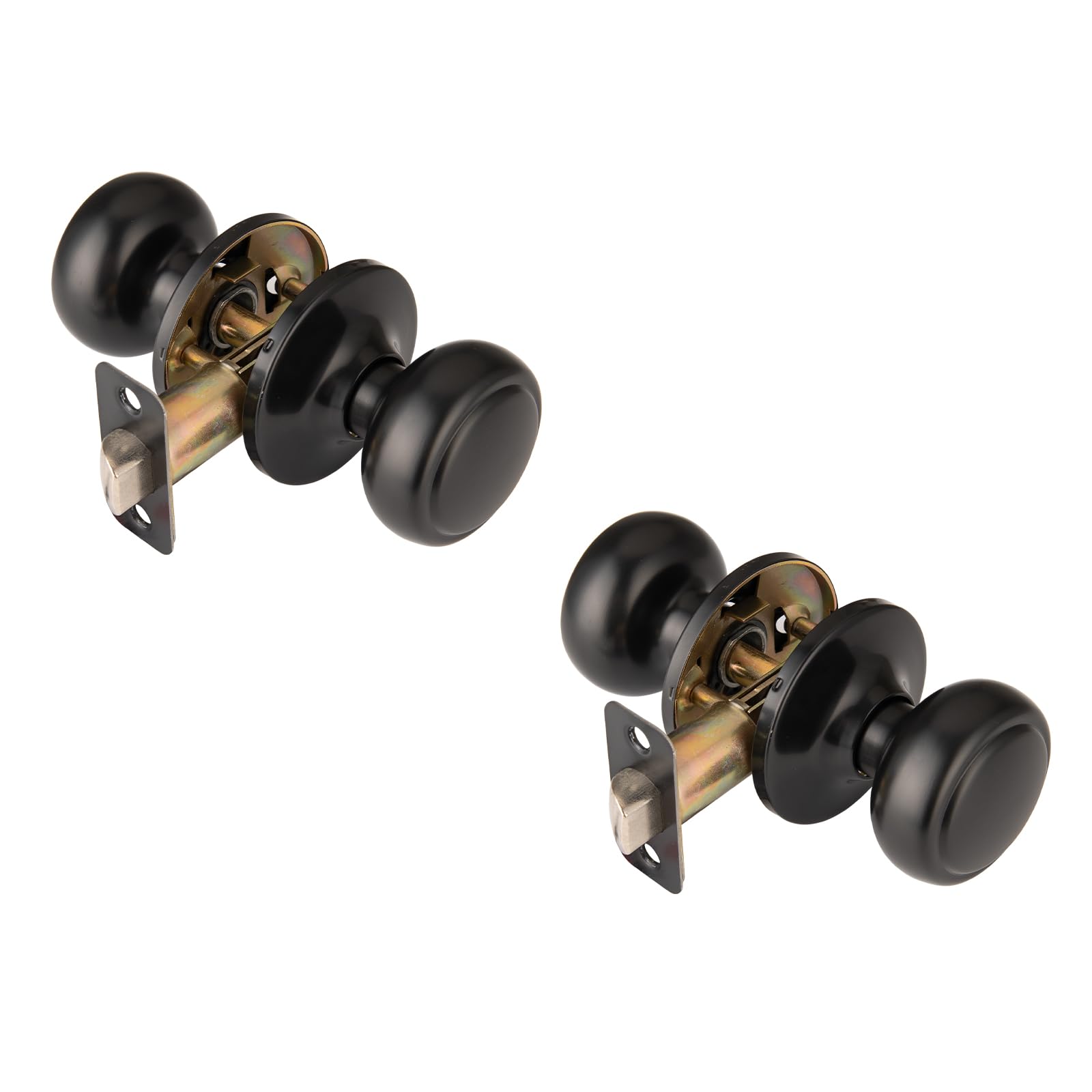 Black Coastal Door Knob - Modern Hardware -10