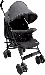 Cosco Kids, Carrinho de Bebê Hobby, Preto Mescla