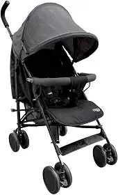 Cosco Kids, Carrinho de Bebê Hobby, Preto Mescla