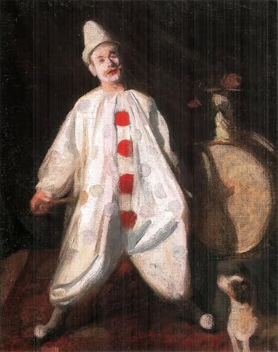 Tableau Clown de Károly Ferenczy impression d'art sur toile déco 60x90cm