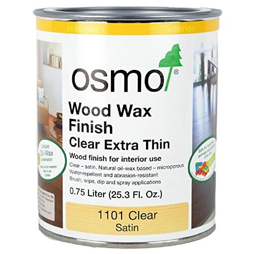 Osmo Wood Wax Finish for Fine Woods