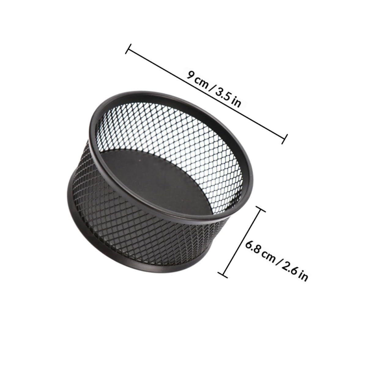 STOBOK 4 Pièces Seau De Rangement Pour Trombones Distributeur De Mailles De Trombones Conteneur De Trombones