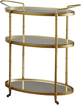 Madison Park Lauren Bar Cart - Thumbnail 4
