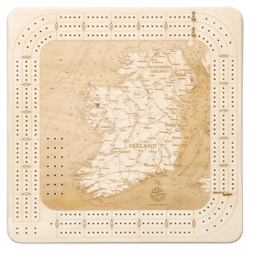 Ireland Cribbage Board