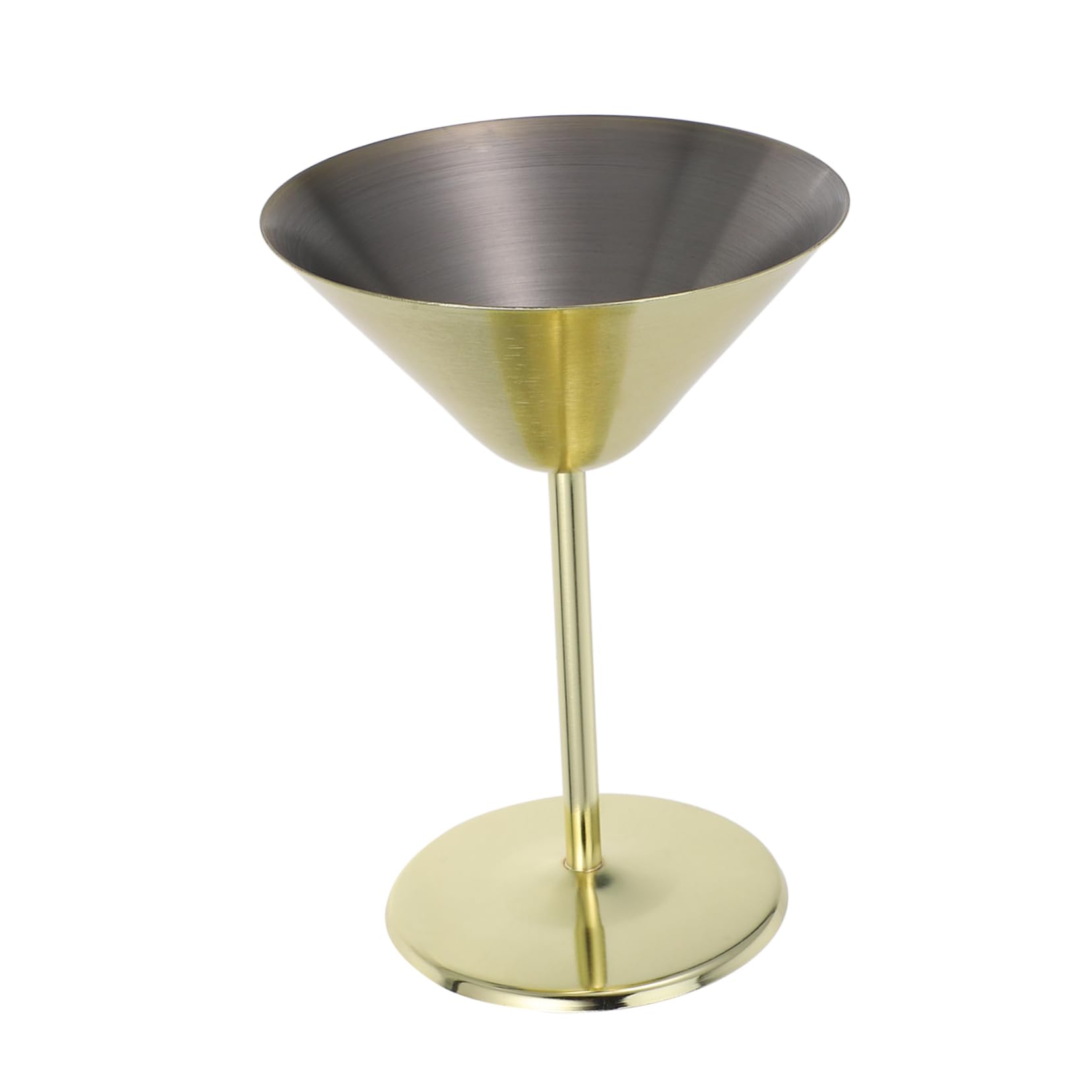 Cabilock Stainless Steel Martini Goblet Unbreakable Metal Cocktail Cup for Parties Outdoor Events and Home Use Modern Design with Unique Aesthetic and Versatile Drinkware for All Occasions