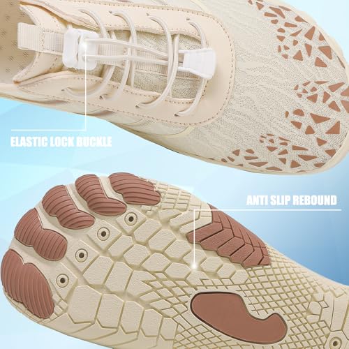 Image of Hike Barefoot Shoes Womens Men,Unisex Barefoot Water Shoes Breathable, Anti-Slip Hiking Footwear for Athletic Wide Toe Shoe Footwear for Hiking, Walking, Running, Yoga, and Water Sports