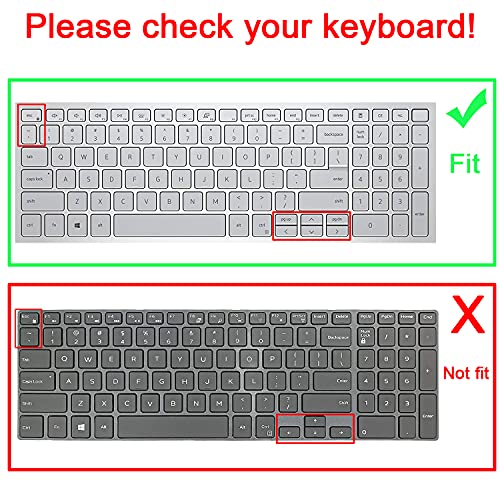 Protector de Teclado para Dell Inspiron 15 15.6" 2021-2019 miniatura 2