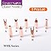 Startnow 5Pcs/Lot WSX Laser Welding Nozzle M11 H32mm with Wire Feed Handheld Welding Machine Laser Nozzles Hand-held Copper Nozzle (WSX-A, 5PCS/Lot)
