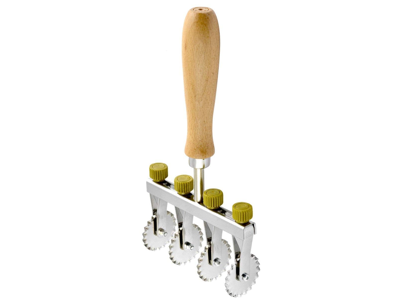 Elettro Center Tagliapasta Regolabile 4 Lame Inox Dentate Cod. 990170