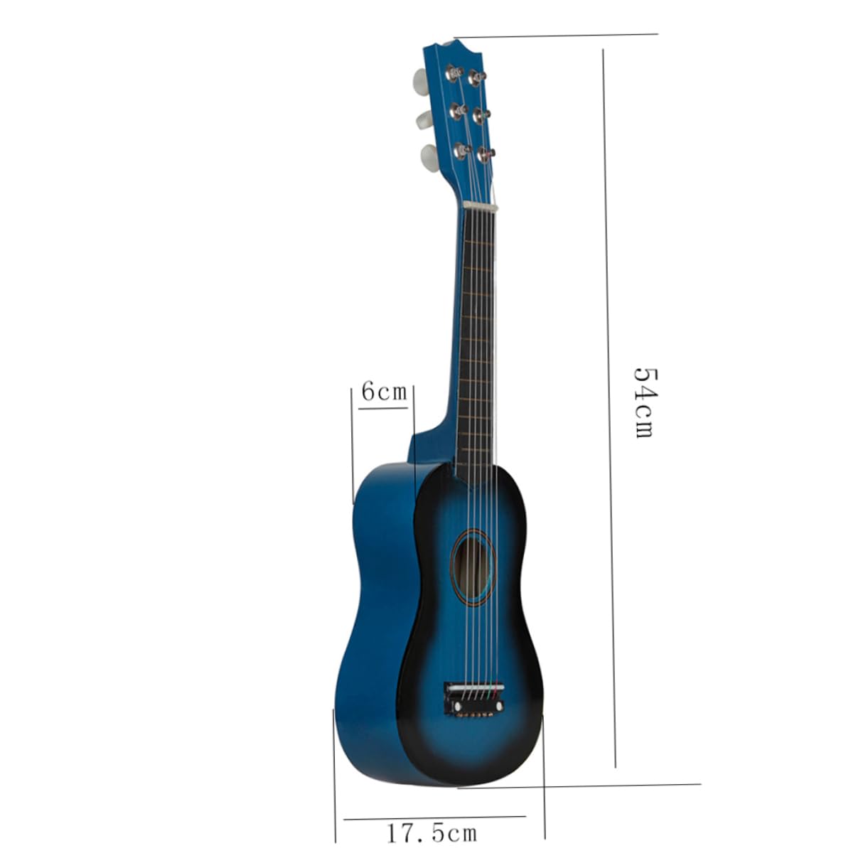 HEMOTON Beginner Guitar 21 Inches Acoustic Guitar for Kids Youth Folk Instrument String Accessories Random Color
