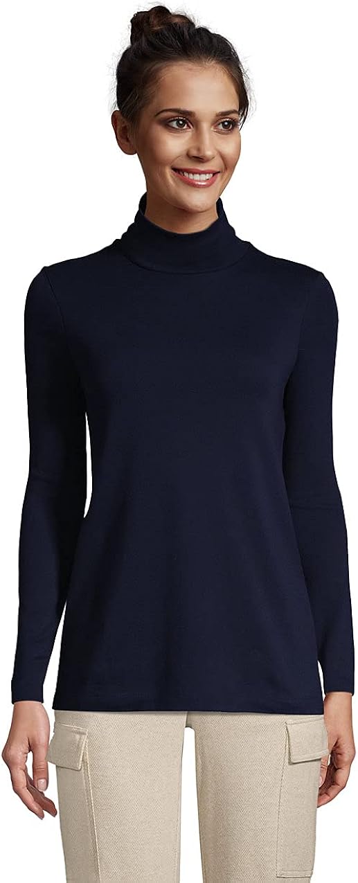 Lands end supima turtleneck Clearance