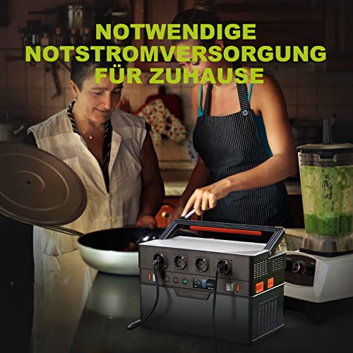 ALLPOWERS Centrale électrique portable S1500, 4x AC 1500W (Peak 3000W), Recharge Rapide, Générateur Solaire 1092Wh-7