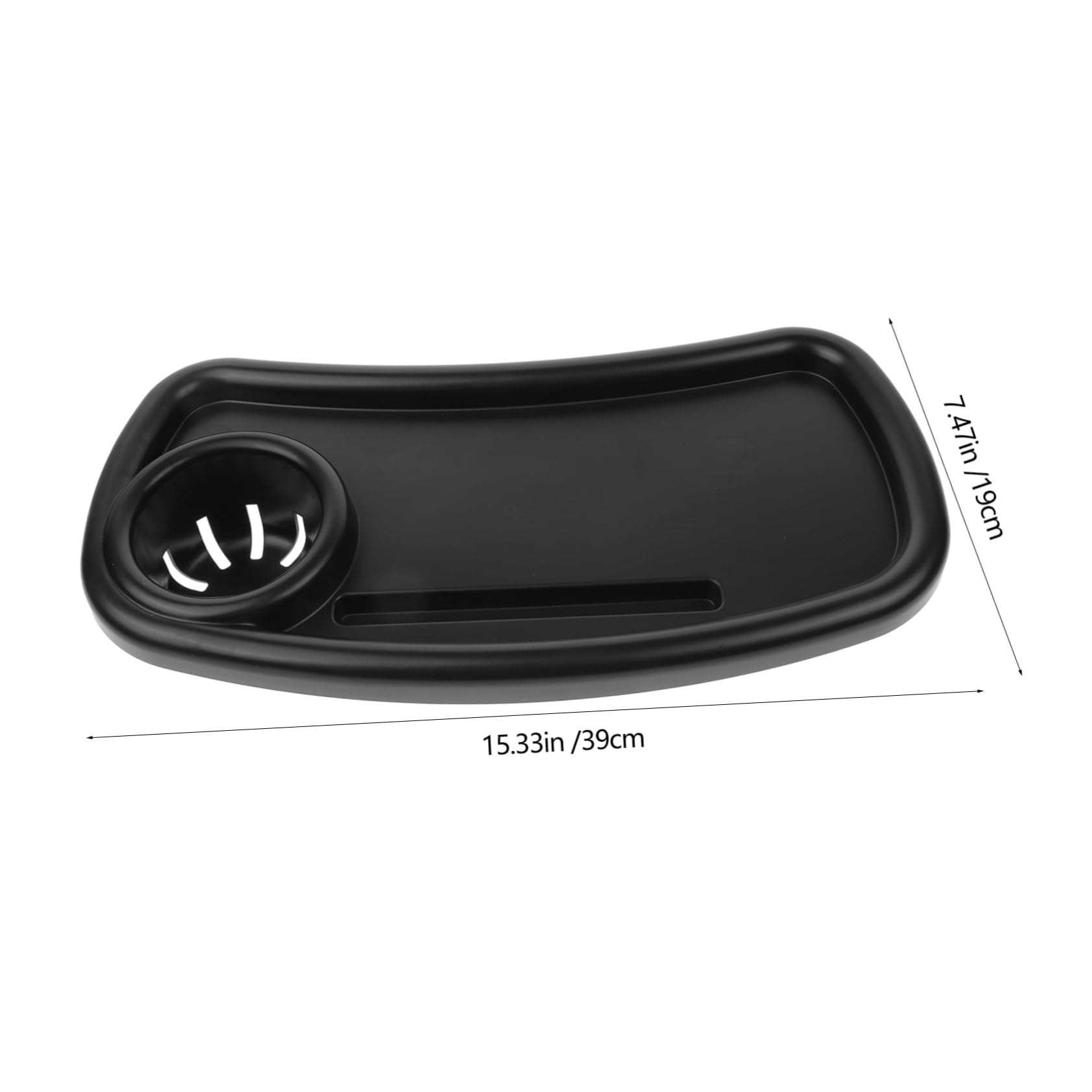 SUPVOX Baby Stroller Plate Plastic Stroller Tray with Cup Holder Food Plate Accessory