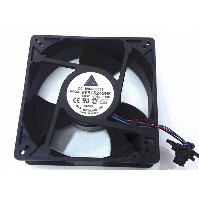 DELTA EFB1324SHE 24V 1.38A DC BRUSHLESS FAN at ₹ 1090/piece | Brushless  Direct Current Fans in Ludhiana | ID: 2850502335897 12.7CM EFB1324SHE For Danfoss DC 24V 1.38A 3line Industrial comput