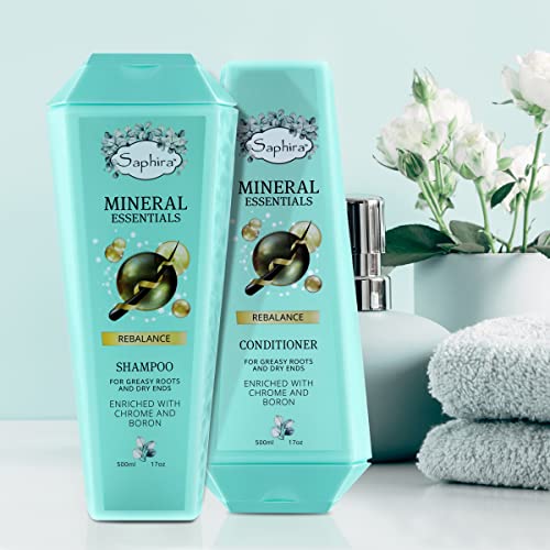 Mineral Essentials Rebalance Conditioner For Greasy Roots And Dry Ends, Helps Condition, Soften, And Stabilize Every Hair Strand, 34 Ounce #TOP3