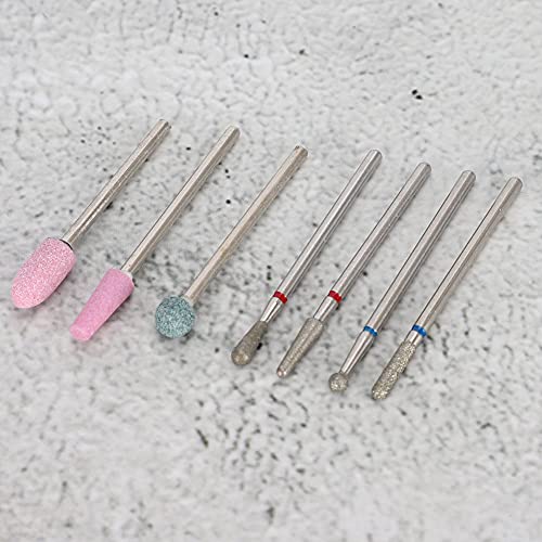 Multi-Functional Nail Art Manicure Drill Bits miniatura 4