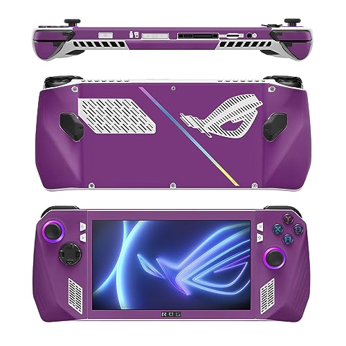 Image of MightySkins Skin Compatible with Asus ROG Ally - Solid Purple | Protective, Durable, and Unique Vinyl Decal wrap Cover | Easy to Apply, Remove, and Change Styles