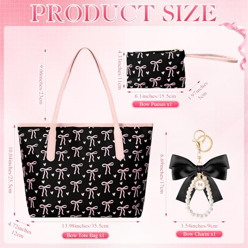 Bolso Tote Coquette Abbylike para mujer miniatura 4