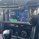 Linux System Carplay Android Auto Car Radio Stereo Upgrade Replacement for Toyota 86 FJ Land Cruiser RAV4 BRZ Hilux Hiace 86 Kluger Tarago Yaris Corolla,QLED Capacitive Touchscreen, Free Rear Camera