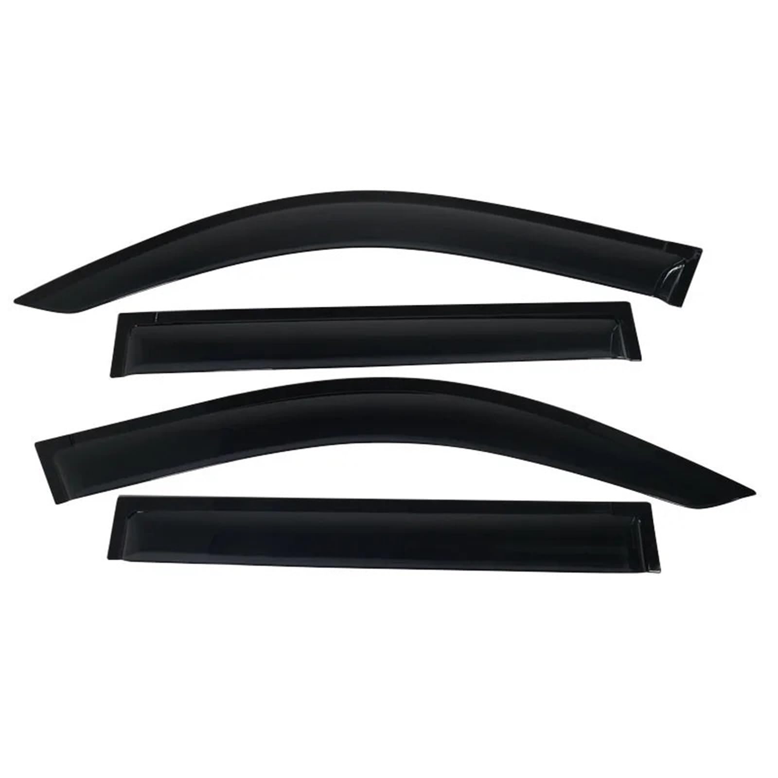 Car Wind Deflector Pasuje do Toyoty Prado 120 2003-2021 Land Cruiser FJ120 Osłona przeciwsłoneczna, przeciwdeszczowa, wtryskiwacze, osłona szyby, osłona przeciwwietrzna