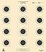 Official NRA Air Rifle Target, AR-5/10, 10 Meter, 100 Count