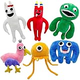 [SOFT MATERIAL]-----The rainbow friends plush toys are made of PP cotton and short plush material, which is safe and environmentally friendly, soft and cute, and has no odor. Excellent elasticity, does not deform when compressed.