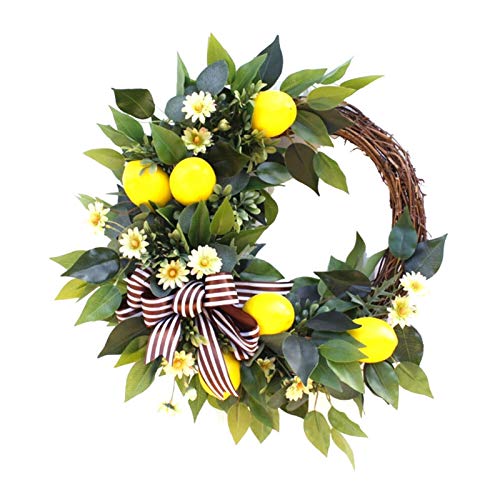 Couronne de Noël et d'automne pour décoration de porte, l'esprit des fêtes fait main