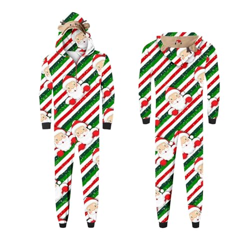 Christmas Pajamas for Family Matching Sets Long Sleeve T-Shirts and Pants Holiday Nightgowns for Woman Men Kids Baby