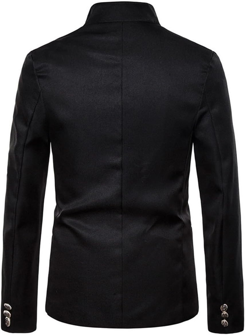Men's Vintage Steampunk Jacket Retro Victorian Coat Wedding Suit Outwear Overcoat Notched Lapel Uniform Tops Coats