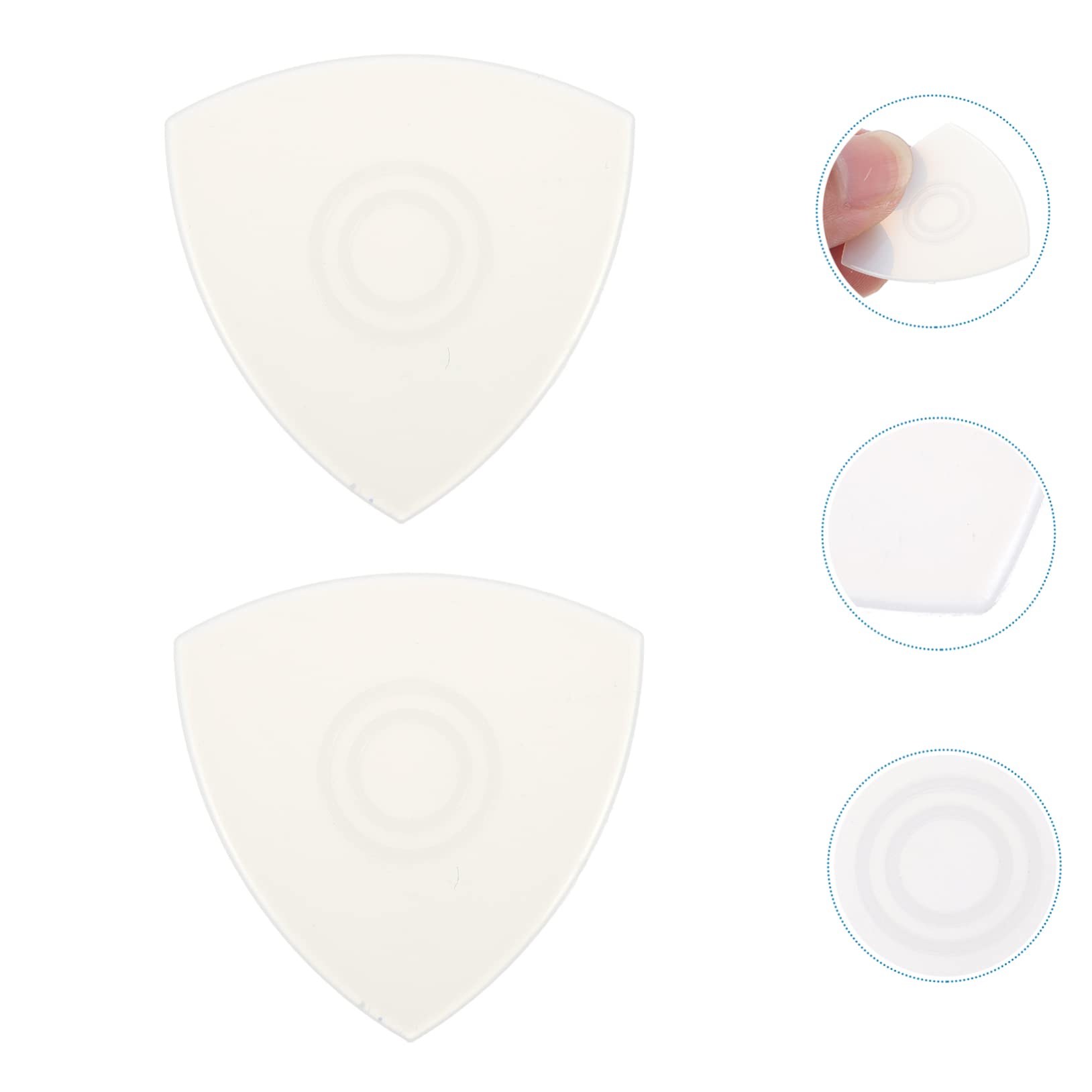 Toyvian 24pezzi Plettri Nylon Antiscivolo Per Liuqin Leggeri Durevoli e Facili Da Usare Accessori Per Chitarra Per Principianti