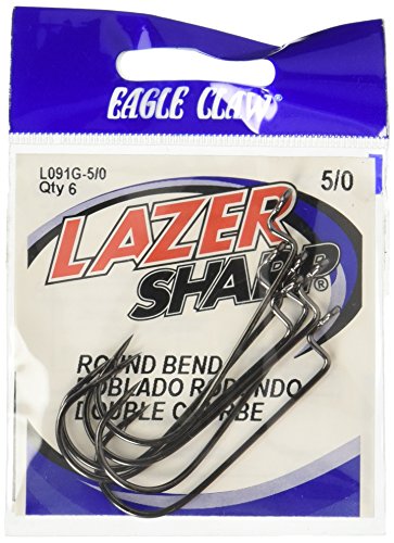 Eagle Claw Lazer Worm Round Bend Hook