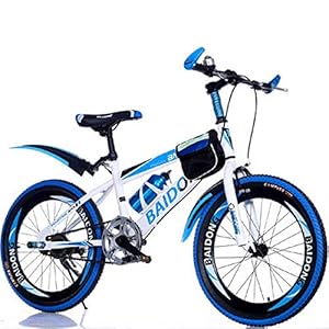 MU Berg Off-Road-Fahrrad Erwachsene Männer Und Frauen Mit Variabler Geschwindigkeit 20/22/24/26 Scheibenbremse Renn Studierenden Jugend,Blau,24 Inches