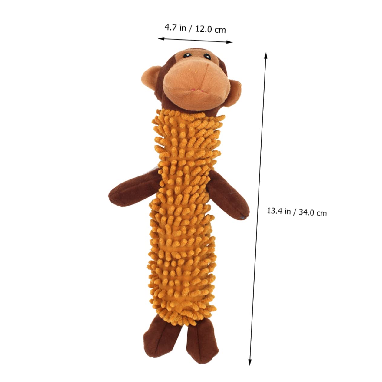 Beavorty 3 Pezzi Di Peluche A Forma Di Cane Da Masticare E Afferrare Con Suono Squittente Sicuro Per Cuccioli E Cani