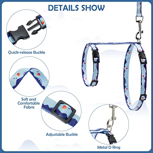 SCENEREAL Cat Harness and Leash Set - Pet Outdoor Walking Escape Proof, Adjustable cat Harness with Natural Scenery… - Image 5