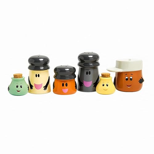 BoxLunch Blue’s Clues Salt & Pepper Shaker (6 piece) - 6 piece