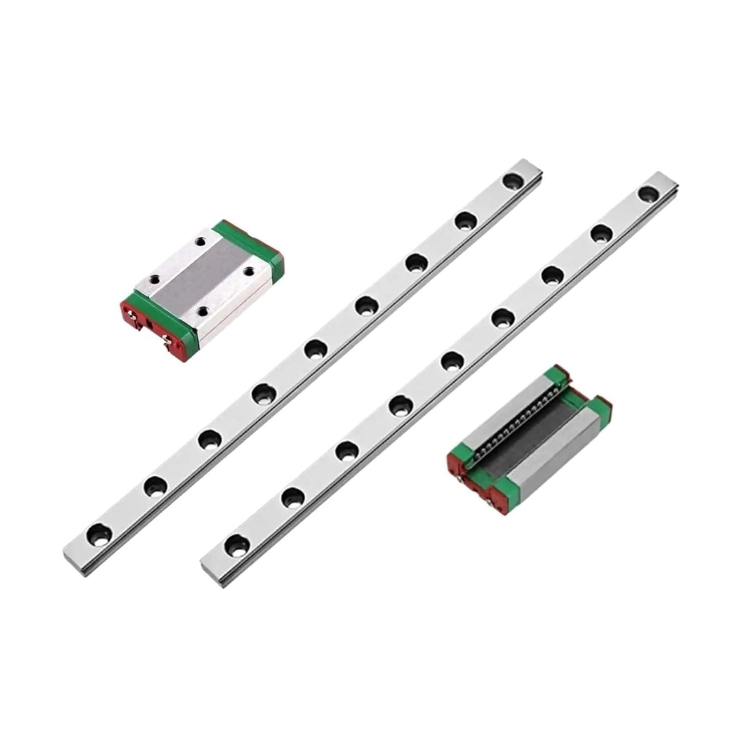 Sliding Guides Linear Motion Guides MGN7 Miniature Linear Guide Rail Length 100mm-1000mm and 2pcs MGN7H Slider Block Sets(700mm)