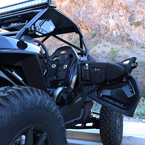 CHUPACABRA OFFROAD RZR Front Door Bags Water Repellent for RZR XP Turbo 1000 or S 900 – Side by Side UTV Razor Accessories Knee Protection Pads