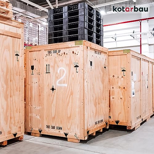 KOTARBAU® 10 Stück Türscharniere 100 mm x 100 mm Gerollt Gelb Verzinkt Kantige Scharniere Möbelband Türband Kistenband Schatullen Schrankscharniere