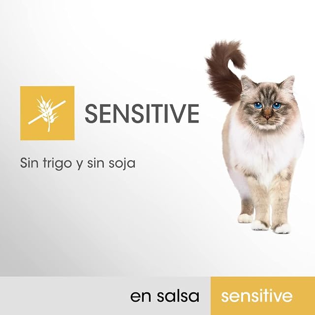 Foto 4 de 8 de Mars Sensitive Comida Húmeda Natural para Gatos Adultos Sabor Pollo y Salmón (13 Paquetes x 4 Sobres x 85g)