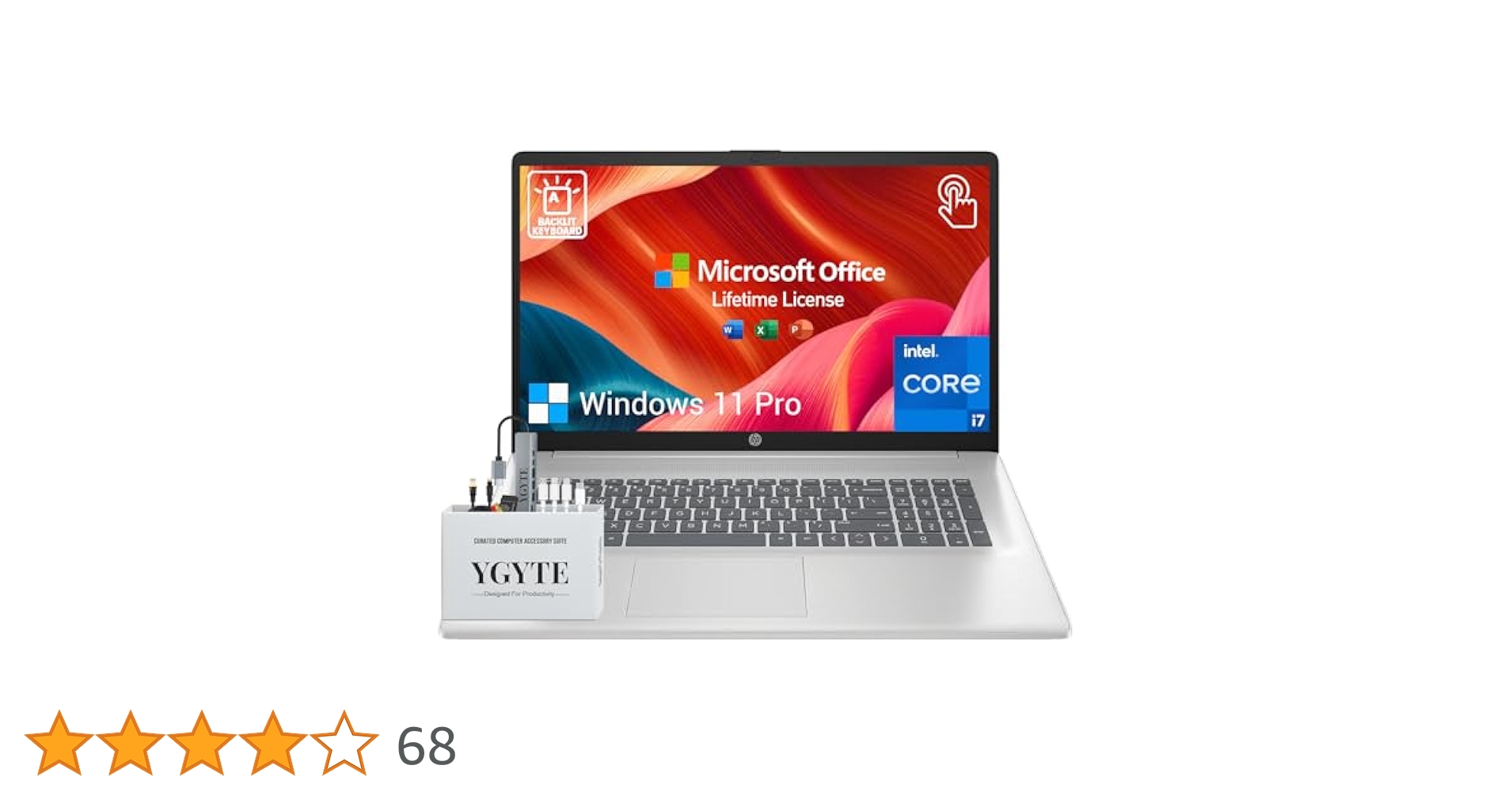 Amazon.co.jp: HP 17 タッチスクリーンノートパソコン。17.3