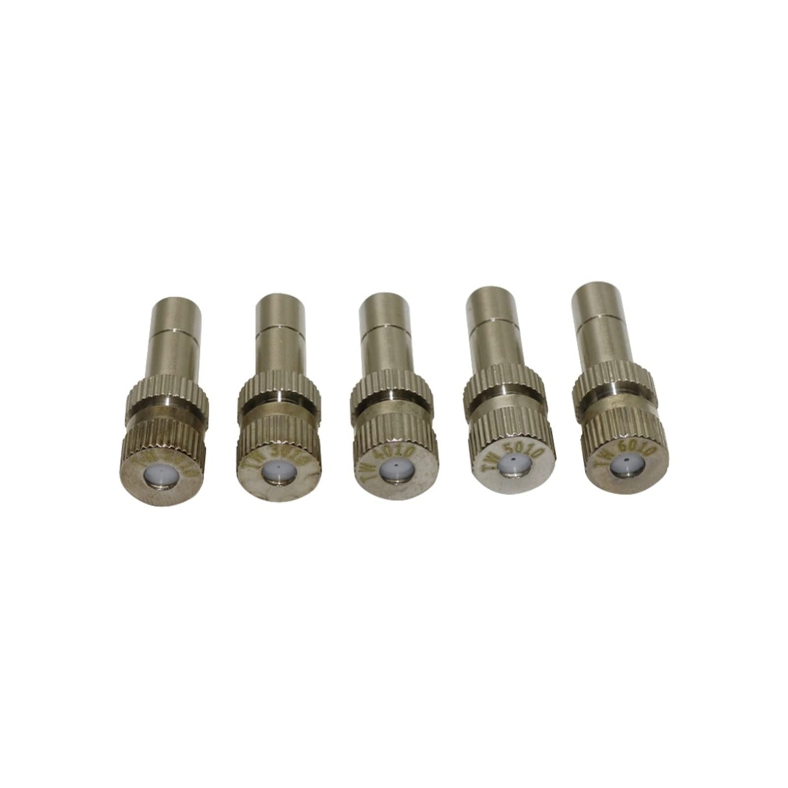 Buse d'atomisation en acier inoxydable 6 mm pour irrigation de jardin, lot de 100