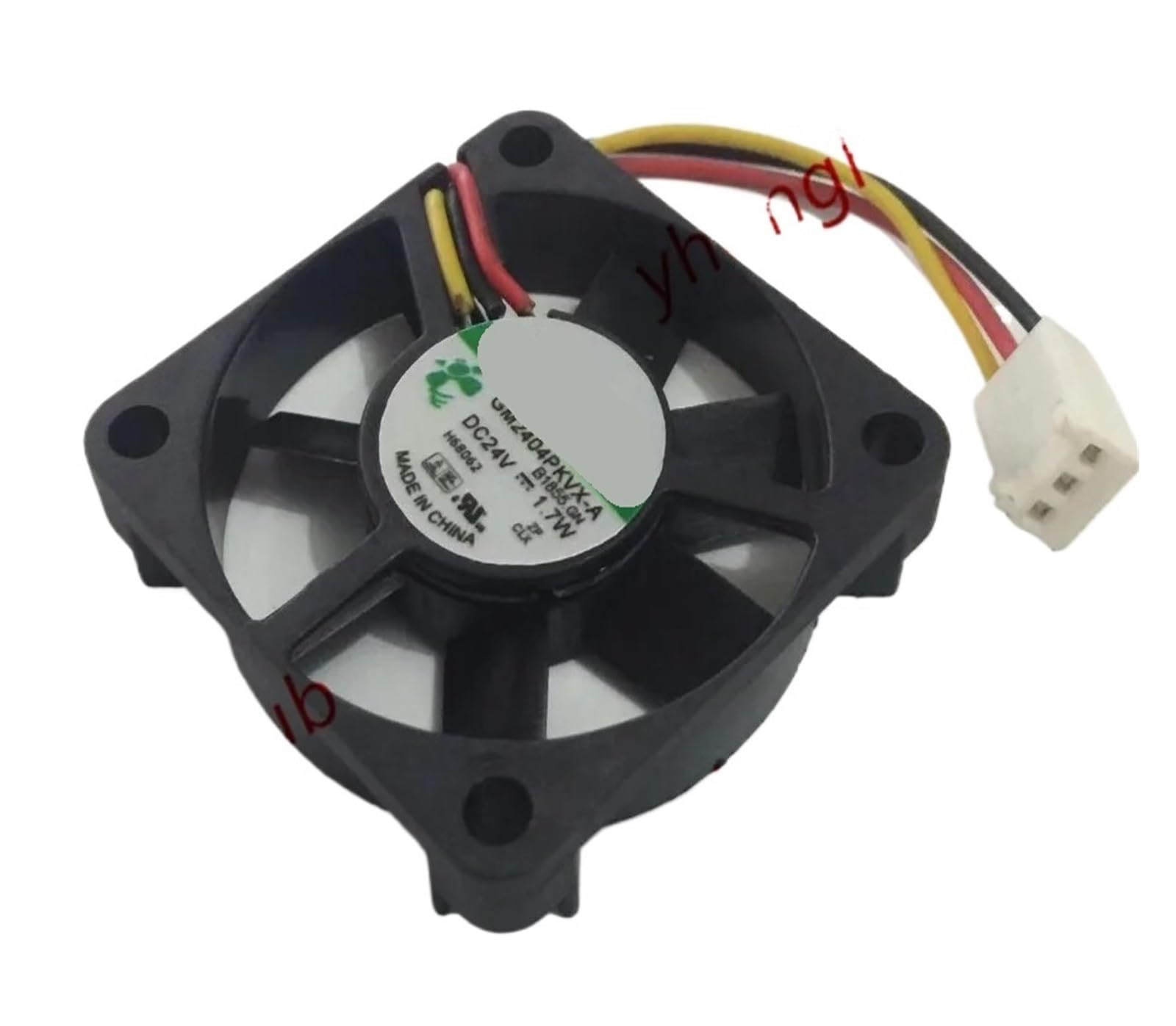 Ventilateur pour serveur GM2404PKVX-A DC 24V mini extracteur 3 fils
