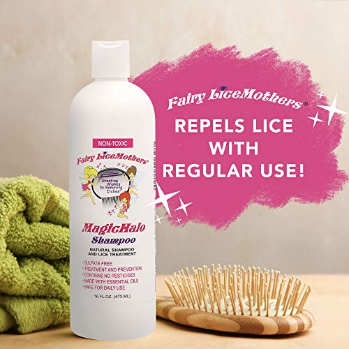 Fairy LiceMothers MagicHalo Shampoo, Lice Prevention Shampoo with