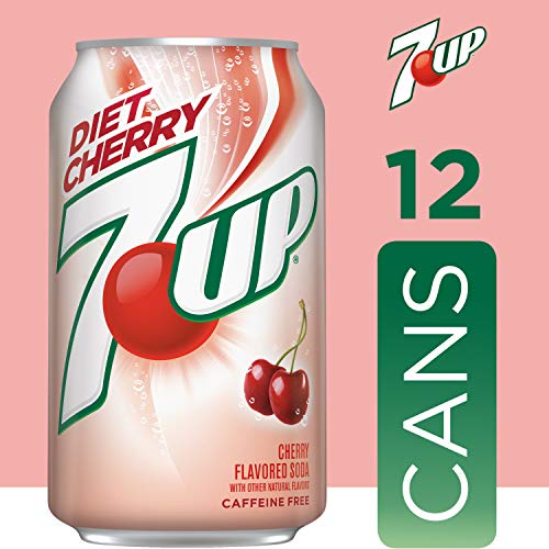 7UP Diet Cherry Flavored Lemon Lime Soda, 12 Fl Oz (Pack Of 12) - Thumbnail 3