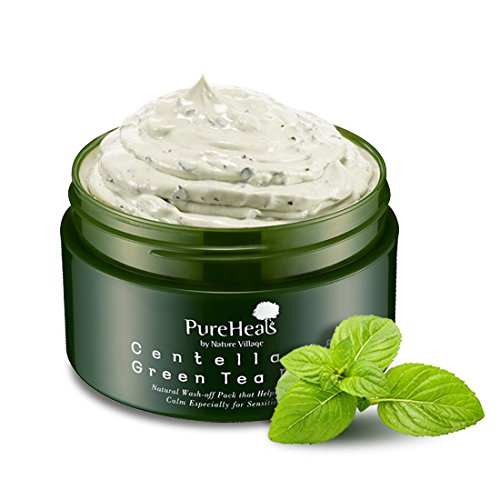 Pureheal's Centella 65 Green Tea Pack 4.59 fl. oz. (130g), Centella Asiatica 65% Extract, Vitamin C and Green Tea, by Nature Village