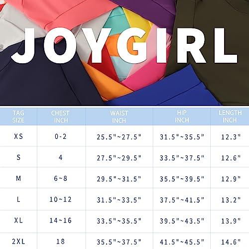 JoyGirl Saia feminina plissada de tênis com shorts de cintura alta para golfe minissaia esportiva pa