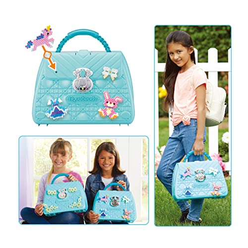 Aquabeads 31914 Maletín Deluxe manualidades infantiles limpias sin plancha ni desorden 7