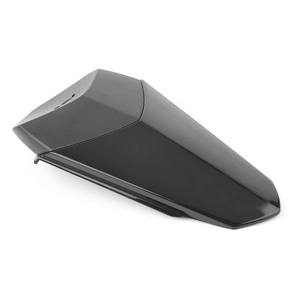 YYMOTO Black Rear Pillion Seat For Yamaha YZF-R1 (2015-2022) & YZF-R6 (2017-2022) - Synthetic Leather Passenger Seat