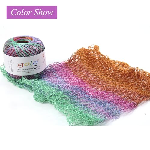 golo Crochet Thread Size 10 Yarn for Hand Knitting Crochet Yarn - Image 4